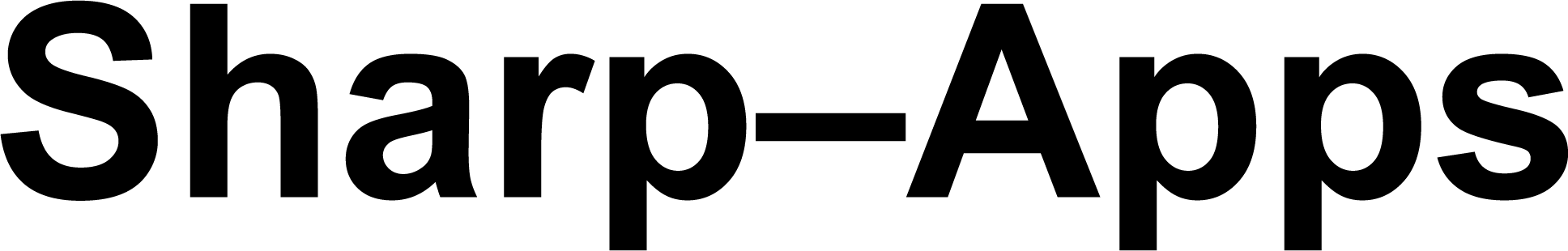 Sharp-Apps logo